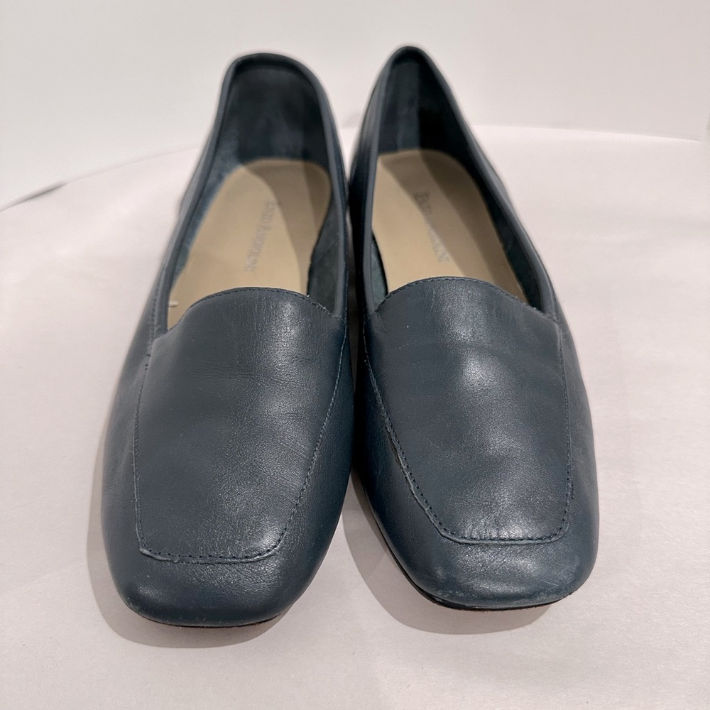 Enzo Angiolini Women’s Shoes Slip On Flat Leather Size 71/2 N Brazil (0200) - Picture 1 of 7